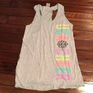 UCA cheer tank top